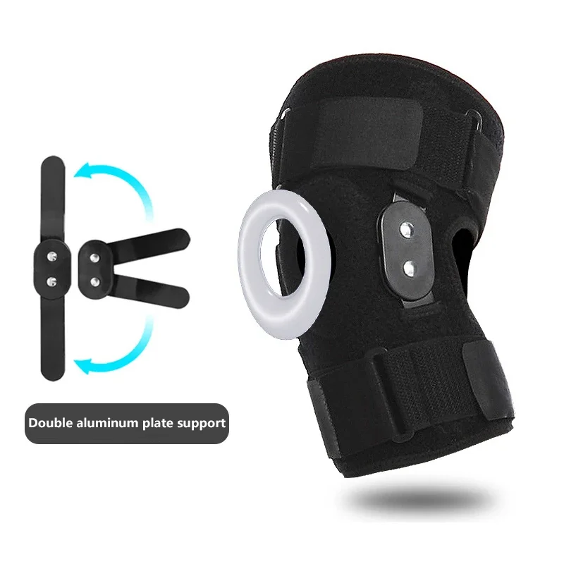 

1 шт. Регулируемый шарнирный бандаж для поддержки колена, бандаж для поддержки зрительной мозги, облегчения боли, растяжения и т. д.