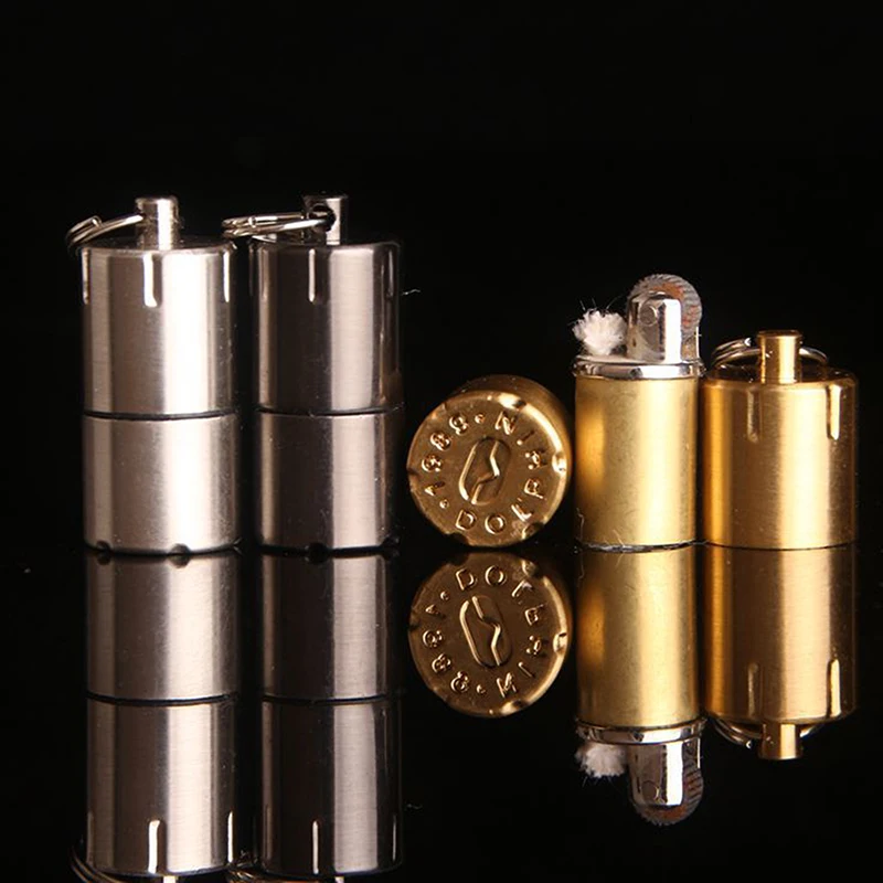 Дизельная фонарь жигалка мини брелок зажигалки ретро керосиновая зажигалка | Дом