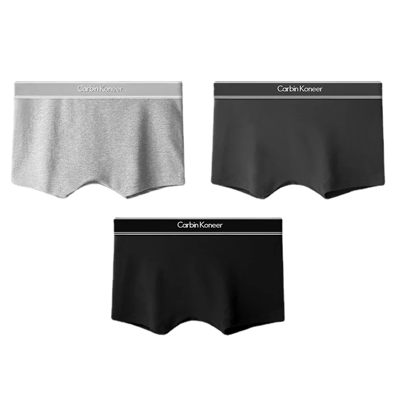 

HaleyChan Fashion Cotton Solid Color Lingerie 1 Pack Boxer Briefs for Women's Tomboy Trans Lesbian Transgender Underwear Women