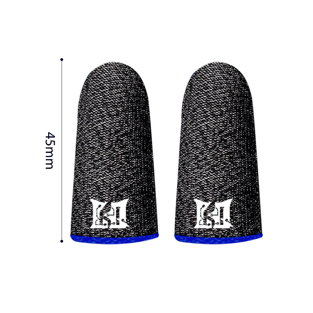 

Игровой контроллер для игры PUBG с покрытием для пальцев, 2 шт., с защитой от пота, дышащий рукав для пальцев для мобильных игр, перчатки для сен...