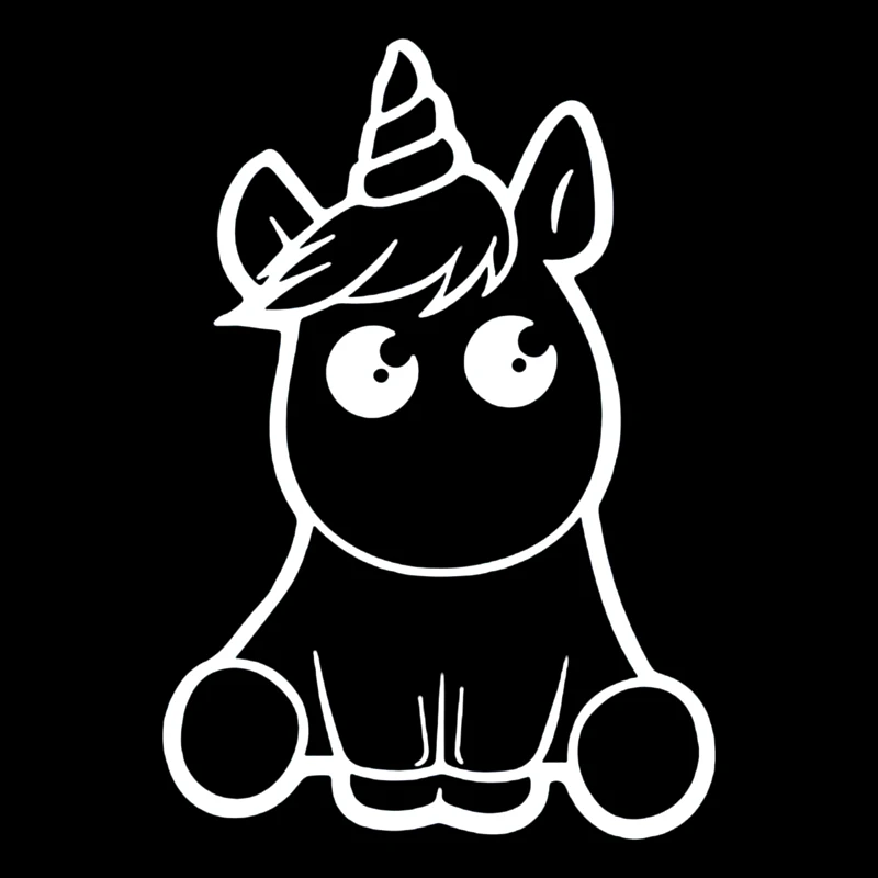 

Вырезанная виниловая наклейка с единорогом, автомобильная наклейка, водостойкий автодекор на кузове автомобиля, бампере, заднее окно, ноутбук, выберите размер 41330 #