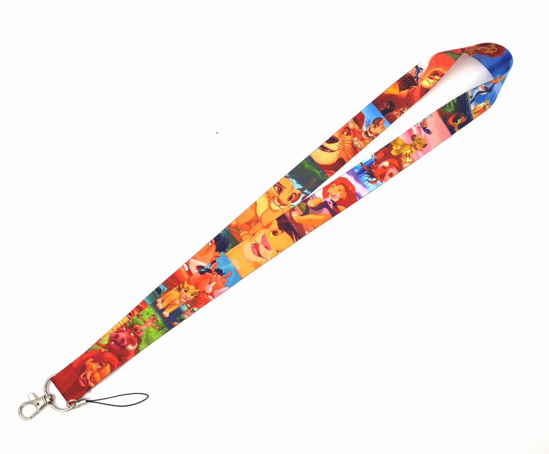 

The Lion King Lanyard Cartoon Simba Phone Rope for Keys ID Card Badge Holder Neck Strap Keychain Hang Rope Lariat