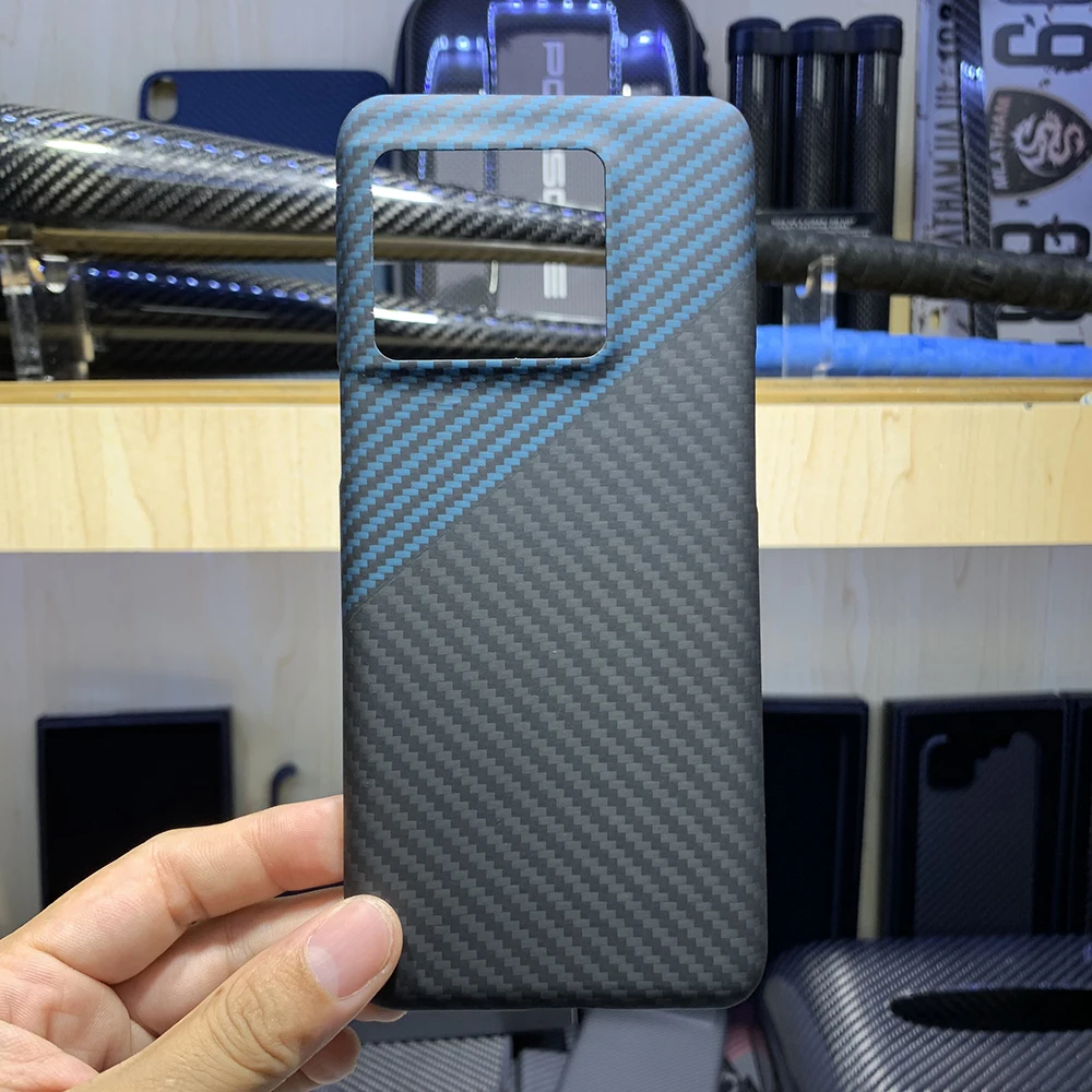 

Dropshipping Real Aramid Fiber Carbon Fiber Protective For OnePlus Ace Pro Ultra-Thin High-end Business For Ace Pr CASE Cover