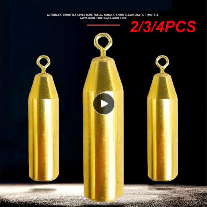 

2/3/4PCS Artificial Bait And More Durable Less Prone To Damage Fake Bait Higher Glossiness Selected Copper Materials Bait