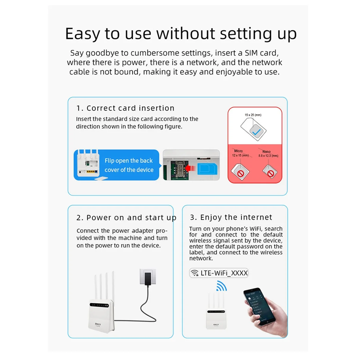 DNXT новинка с аккумулятором 4G LTE CPE 5-портовая точка доступа Wi-Fi-маршрутизатор для