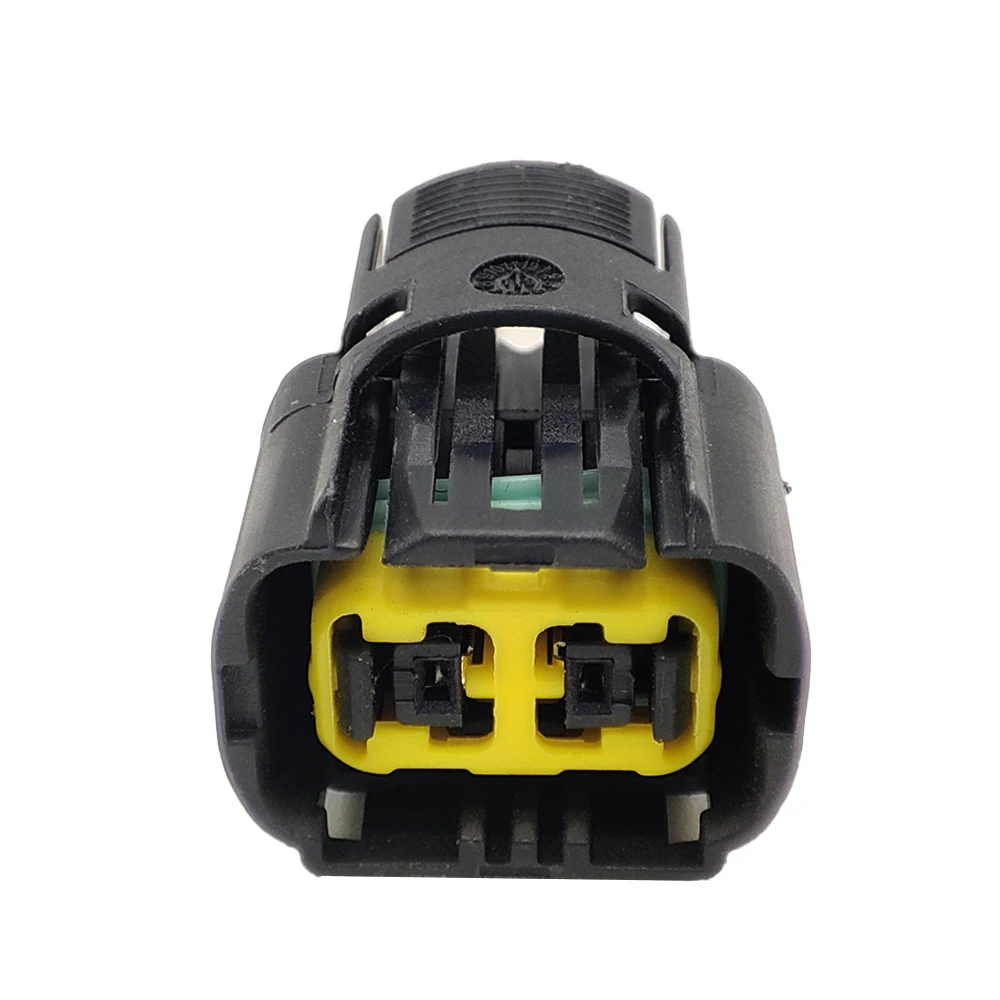 

2-контактный автоматический водонепроницаемый разъем для фар, вилка переднего бампера, задний фонарь, противотуманная фара, вилка для Ford Mustang Buick Regal Excelle