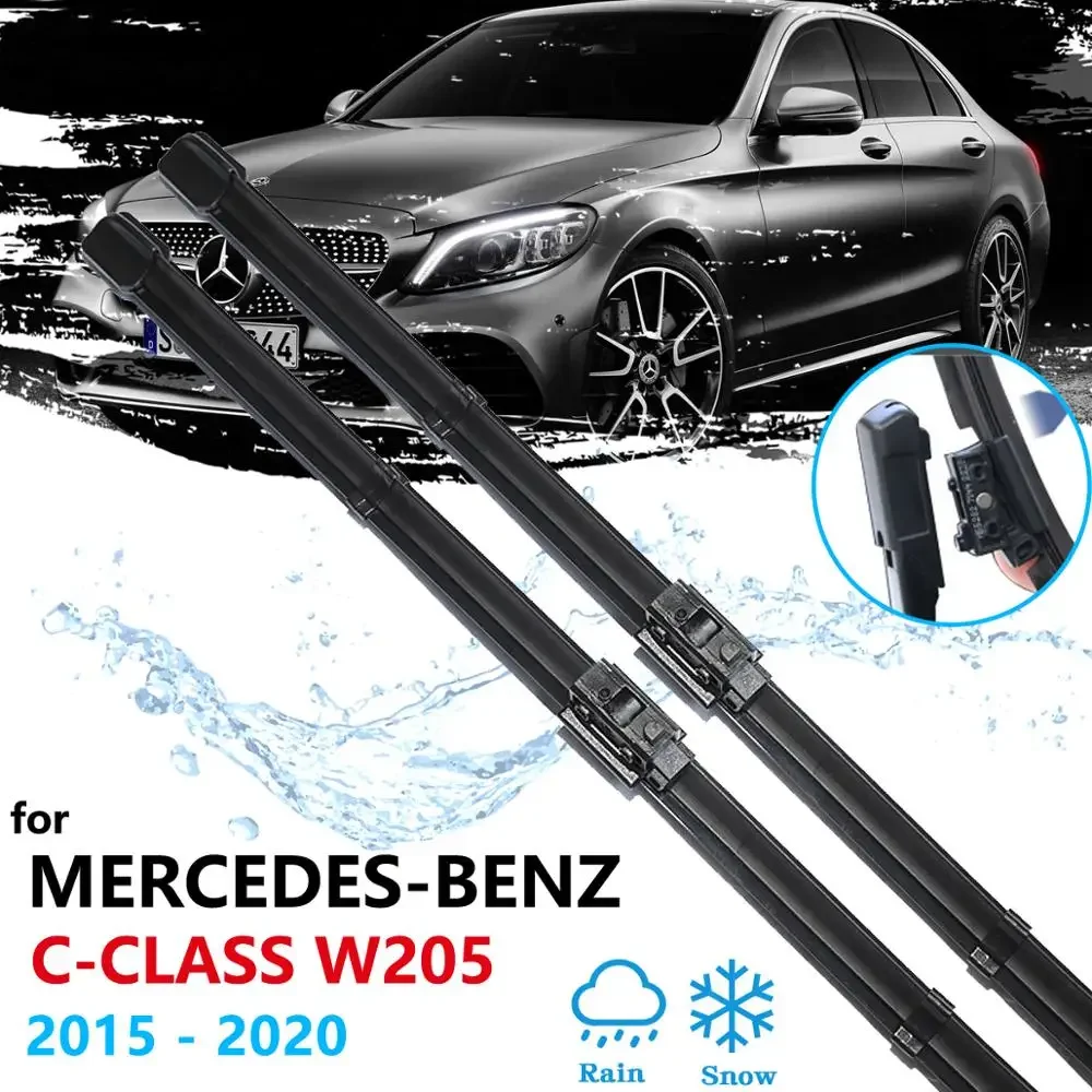 Для Mercedes Benz C-Class W205 дворники лобового стекла автомобильные аксессуары C-Klasse C180 C200