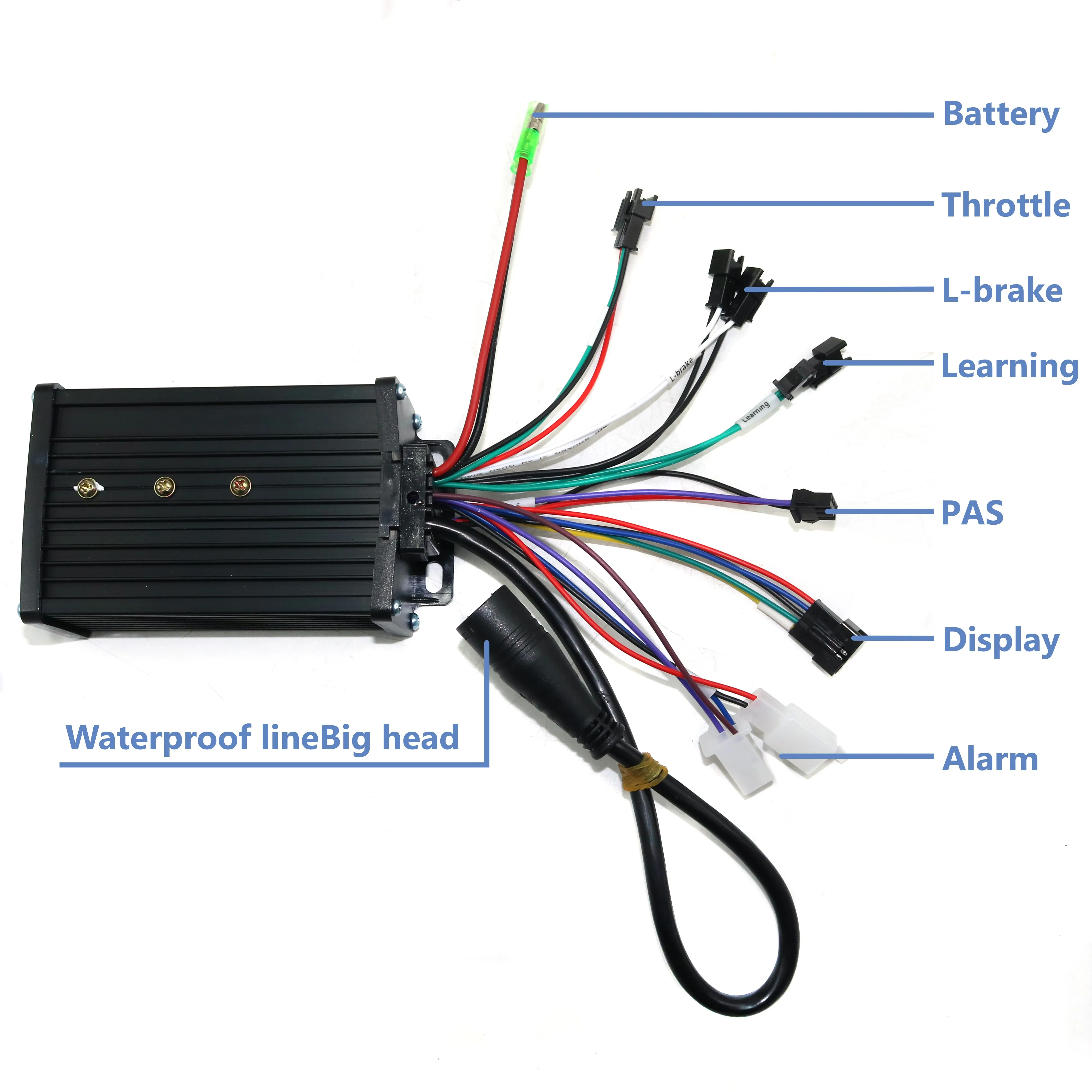 GREENTIME 36-60 В 600 Вт 32 А черный корпус бесщеточный контроллер для электрического