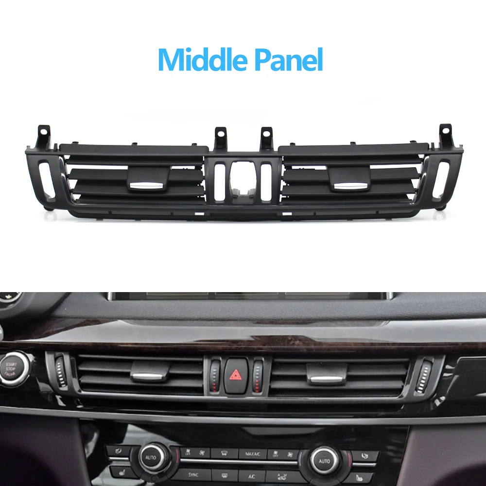 

Центральная панель для автомобильной приборной панели, центральный кондиционер, вентиляционная решетка для BMW X5 X6 M F15 F16 F85 F86 64229253115