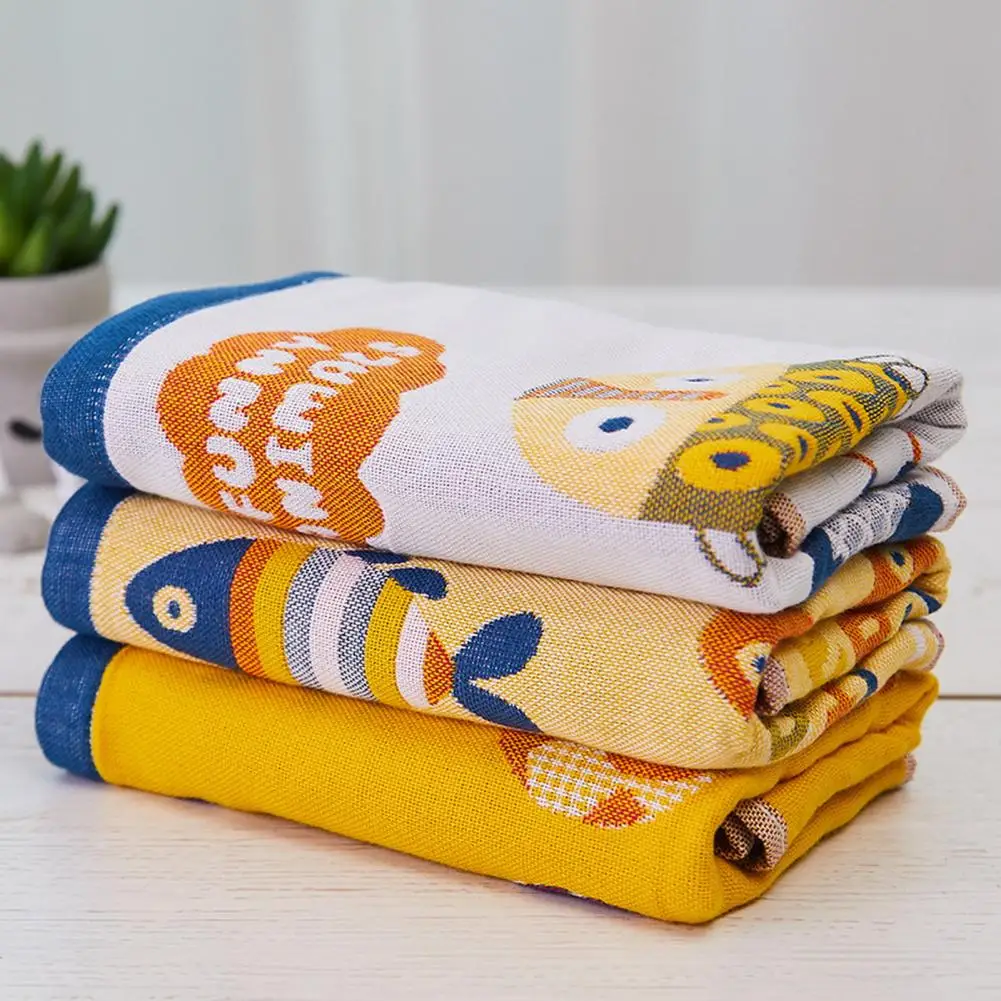 

Easy-using Diverse Patterns Prints Towel Wash Towel Breathable Wash Face