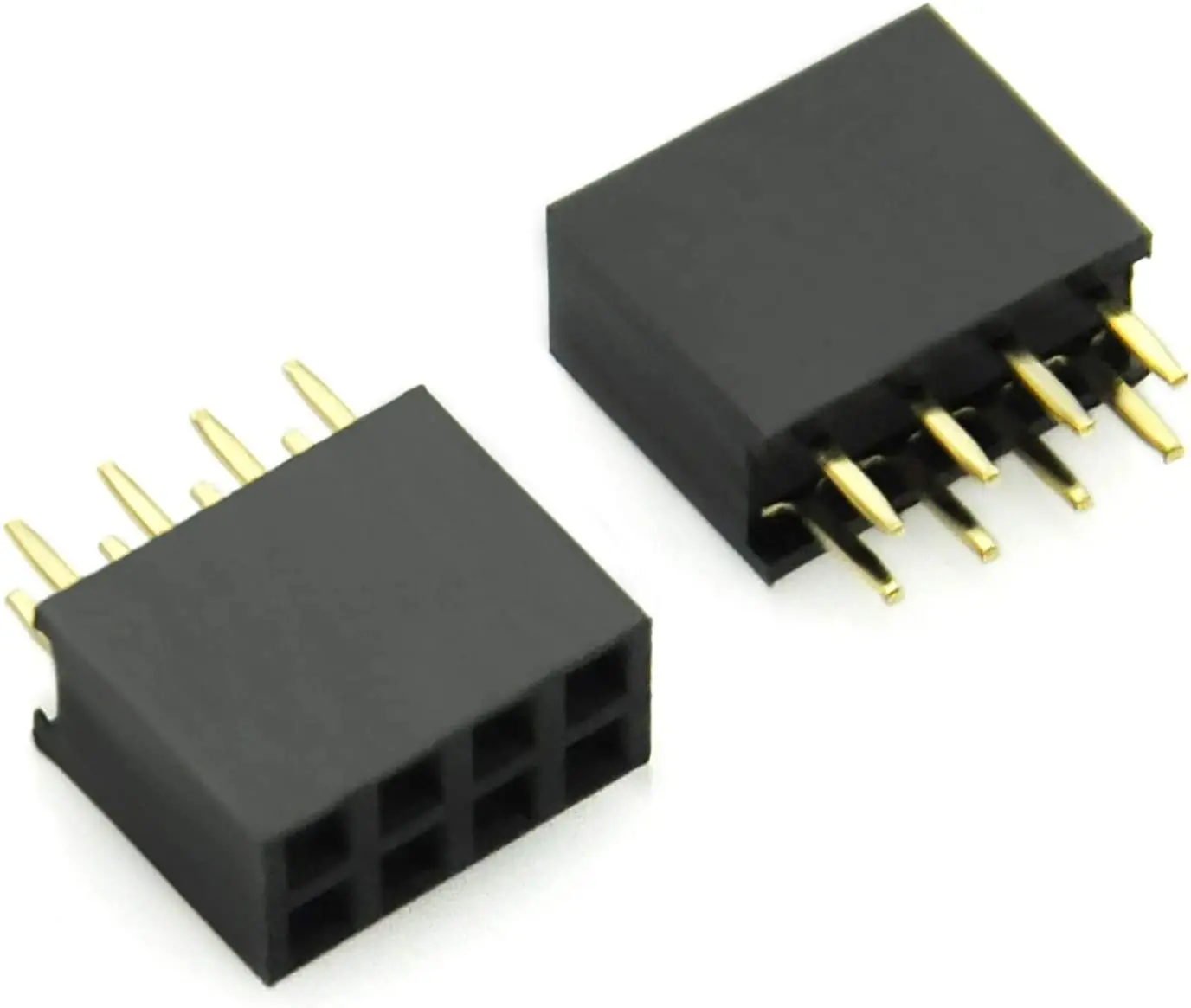 

2.54mm 2*2p, 3p, 4p, 5p, 6p, 8p, 10p, 12p, 40p double row male connector,10pcs