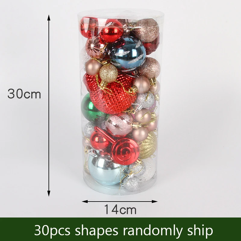

Christmas Ball Products Promotion Xmas Ornaments Decorations Spheres for Tree 2023 Interior House New Year Decor Free Shipping