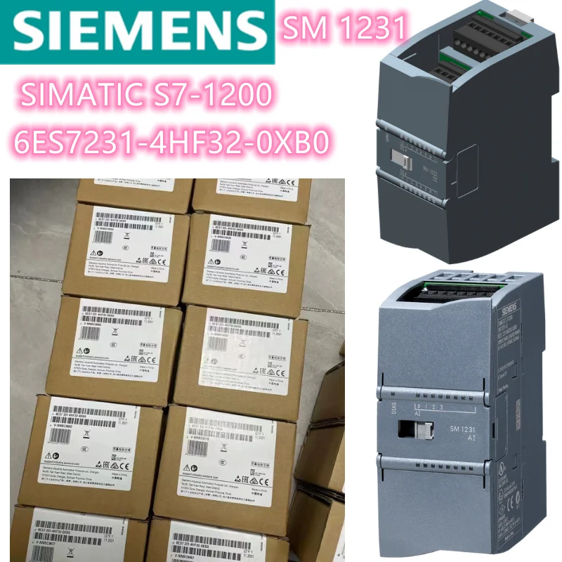 

Оригинальный и новый 6ES7231-4HF32-0XB0 SIMATIC, аналоговый вход, SM 1231