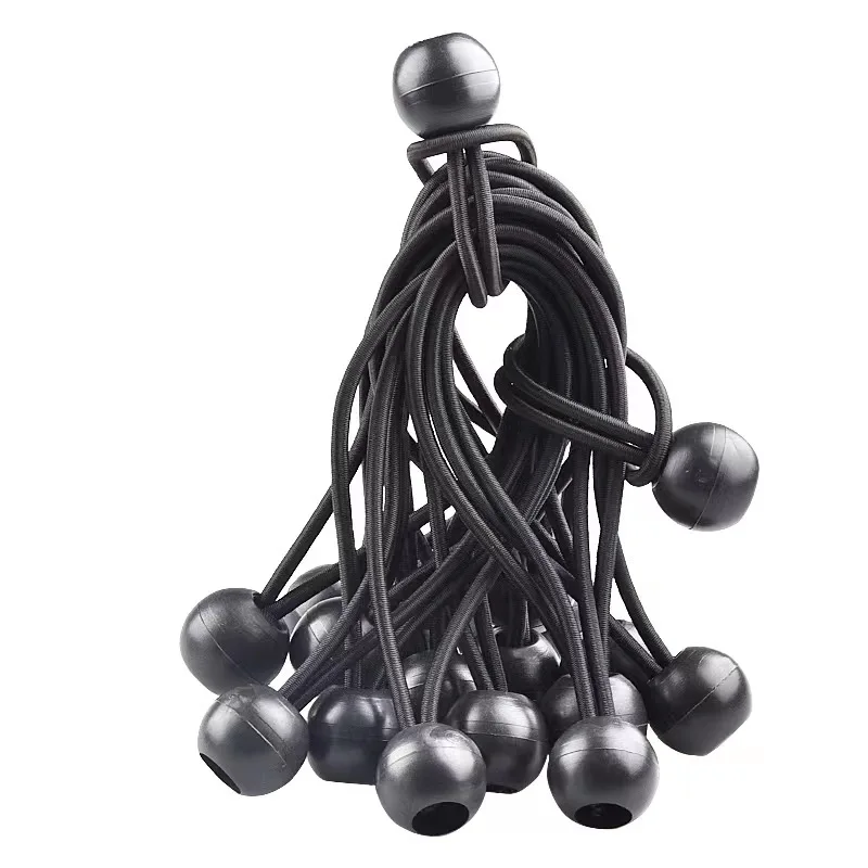 1 шт. фиксированная пластиковая веревка мяч брезент батут палатка банджи шнуры