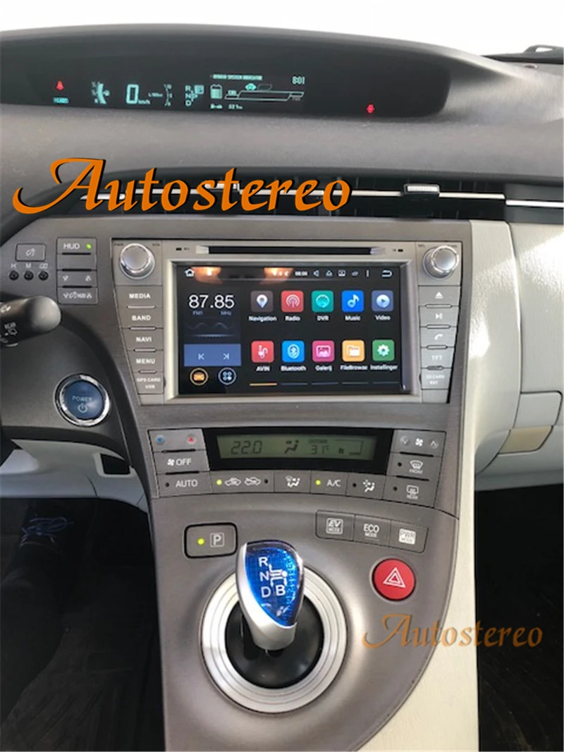 

Android 12 8 + 128 Гб головное устройство автомобильный DVD-плеер GPS-навигация для Toyota Prius 2009-2013 автомобильное радио стерео рекордер мультимедийный п...