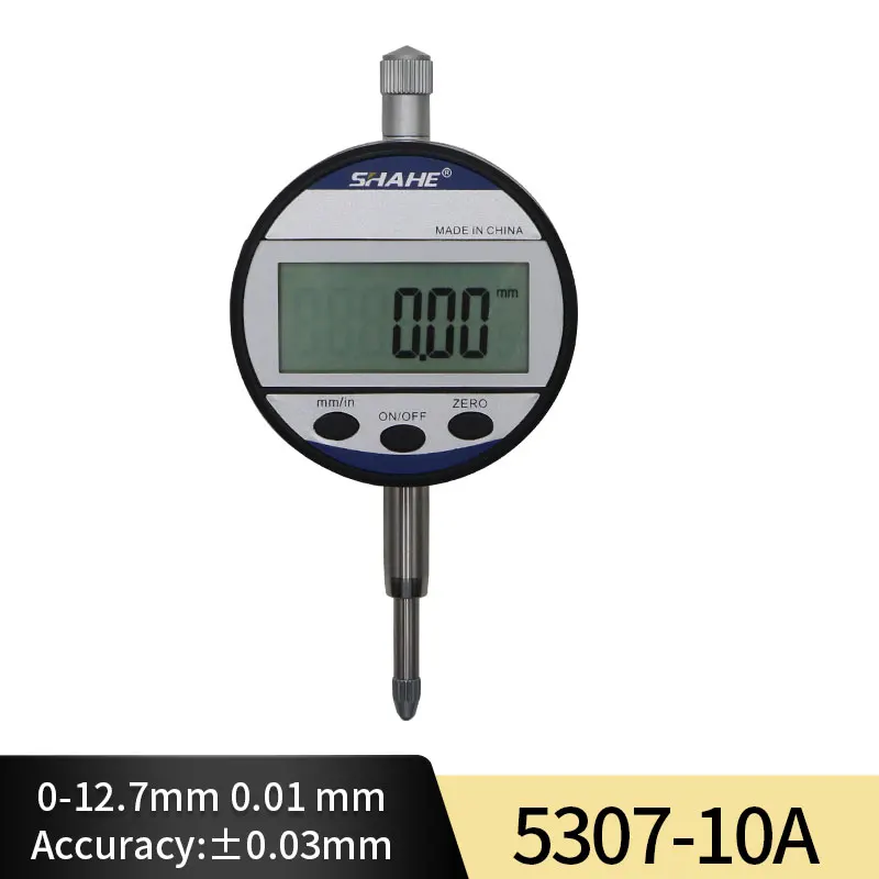 

SHAHE 0,01 мм 0-12,7/25,4 мм Высокое качество цифровой электронный циферблатный индикатор измерительный прибор прецизионные измерительные инструменты