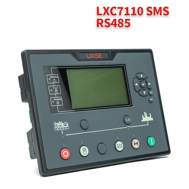 LXC7110 Контроллер генераторной установки LIXiSE ЖК-дисплей SMS RS485