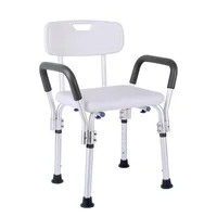 Medical Tool-Free Assembly Spa Bathtub Shower Lift Chair,Portable Bath Seat Adjustable Shower Bench Bathtub Lift Chair with Arms