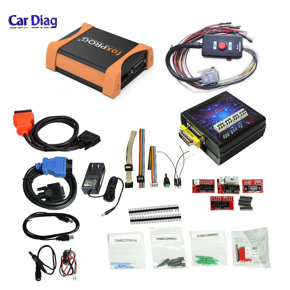 

FoxProg TCU ECU Clone and Chip Tuning Tool Supports VR Reading and Auto Checksum Free Update Master Version KT200