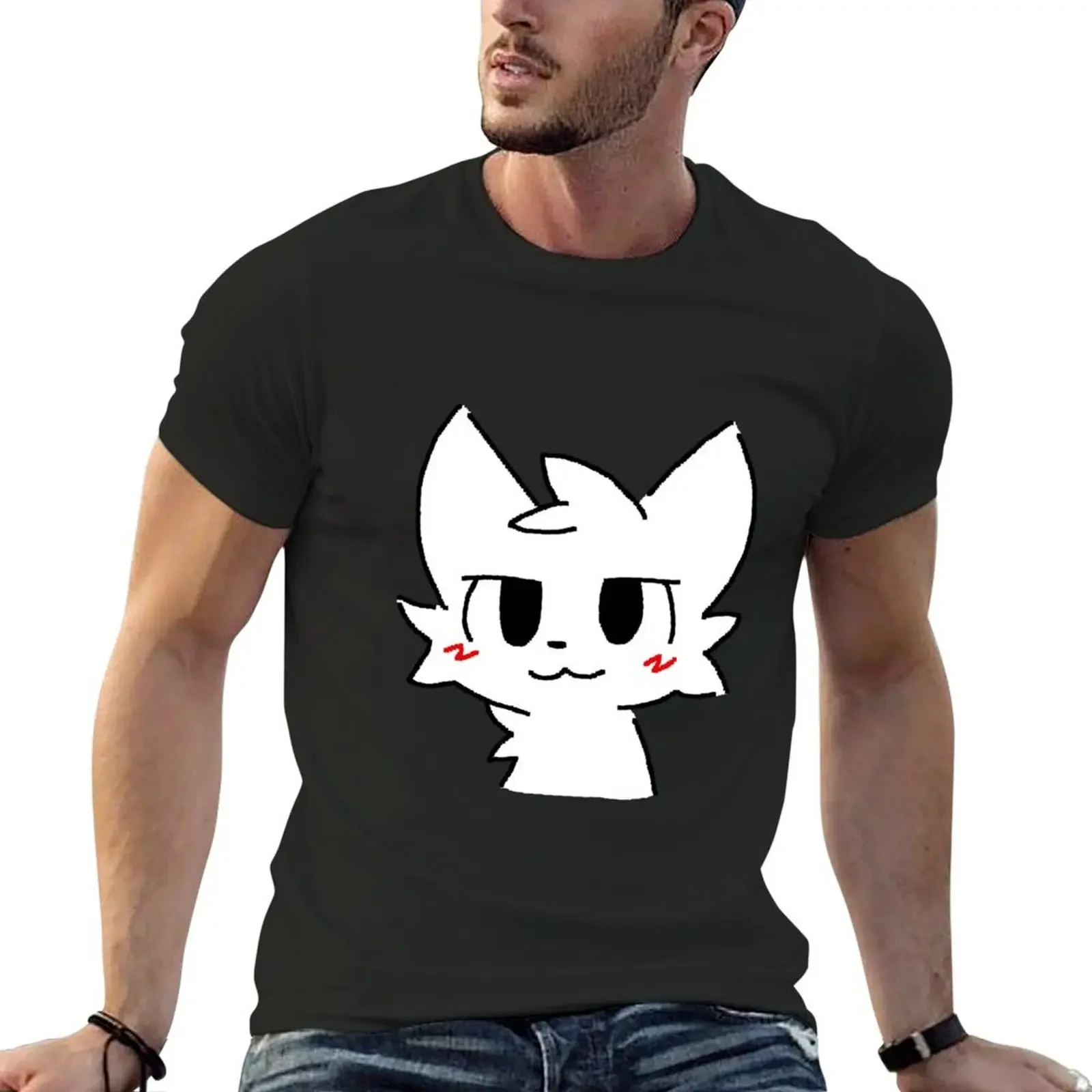 Футболка Boykisser одежда в стиле хиппи аниме мужские футболки с рисунком забавные