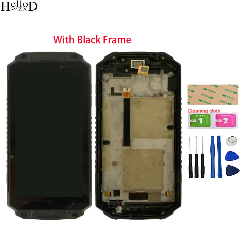 Ceny Oryginalne Używane Ekran LCD Do Oukitel K10000 Max Wyświetlacz LCD Z Ramą Montaż Digitizera Ekranu Dotykowego Część Zamienna