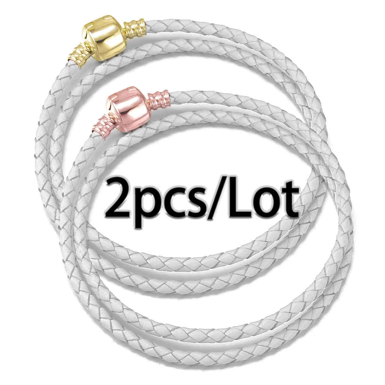 Seialoy 6 видов стилей высокое качество 2 круглые белые браслеты из натуральной кожи