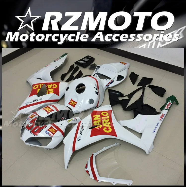 

4Gifts New ABS Motorcycle Fairings Kit Fit For HONDA CBR1000RR 2006 2007 06 07 Bodywork Set Custom Red Yellow