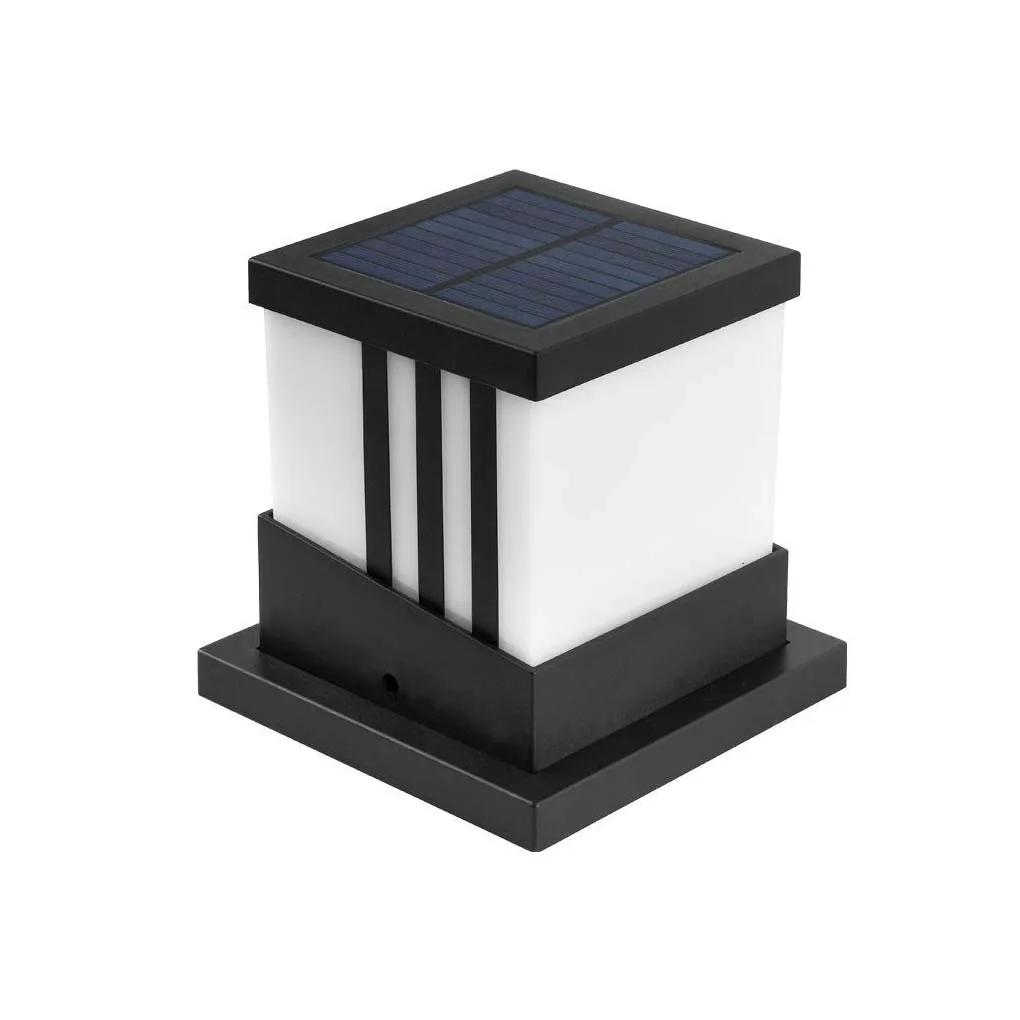 

Solar Pillar Light Outdoor Yard Garden Pathway Walkway Landscape Adjustable Lamp IP65 Lighting Backyard Detachable