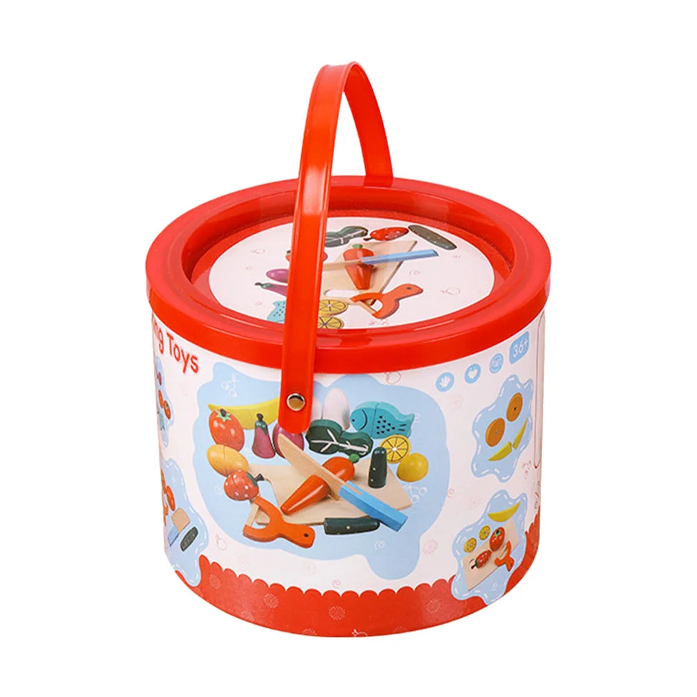 

1 Set of Colored Children’s Magnetic Fruit Cutting Play Set Simulated Kitchen Toys