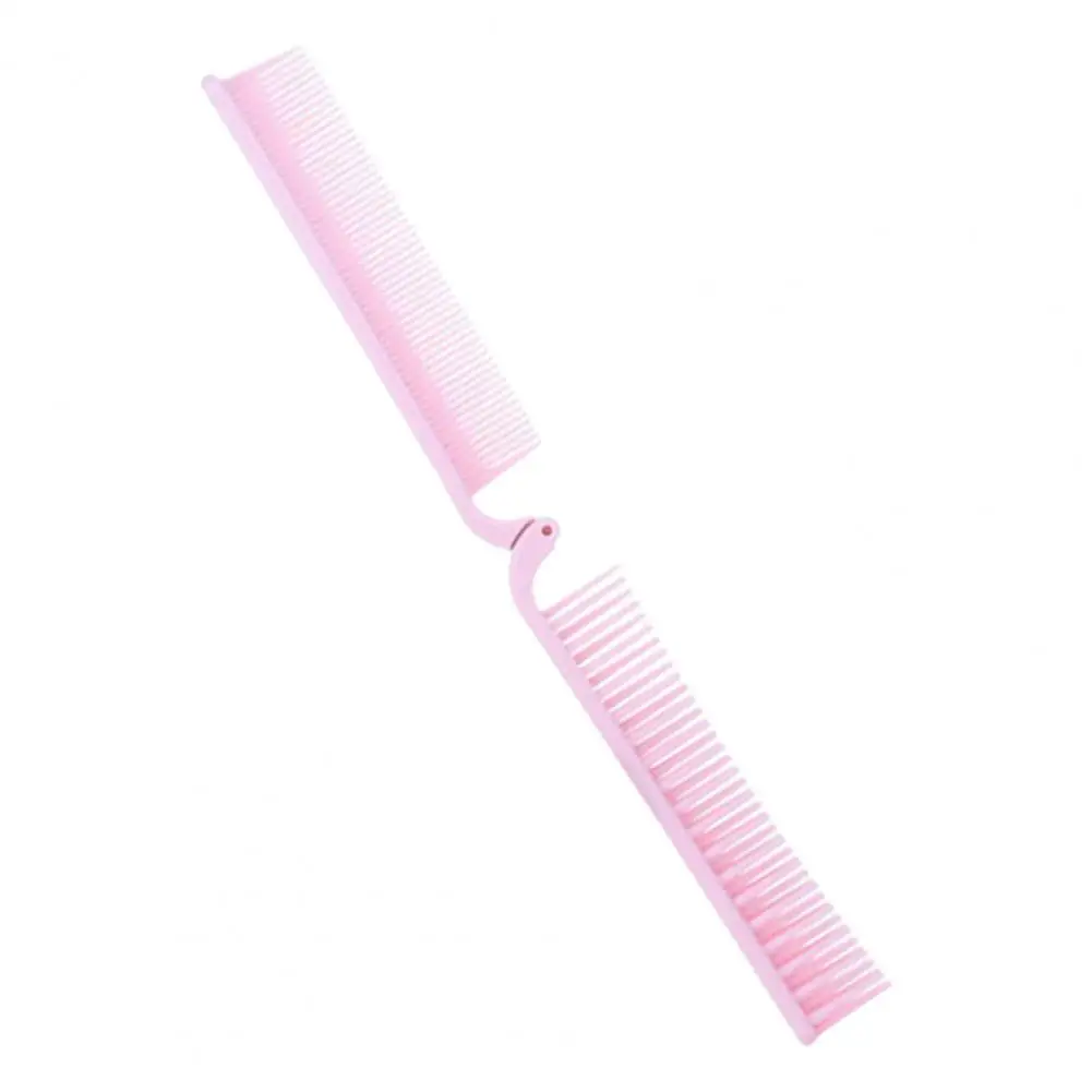 

Удобная дорожная расческа, водонепроницаемый инструмент для парикмахерской точной формы, складная Массажная расческа для волос