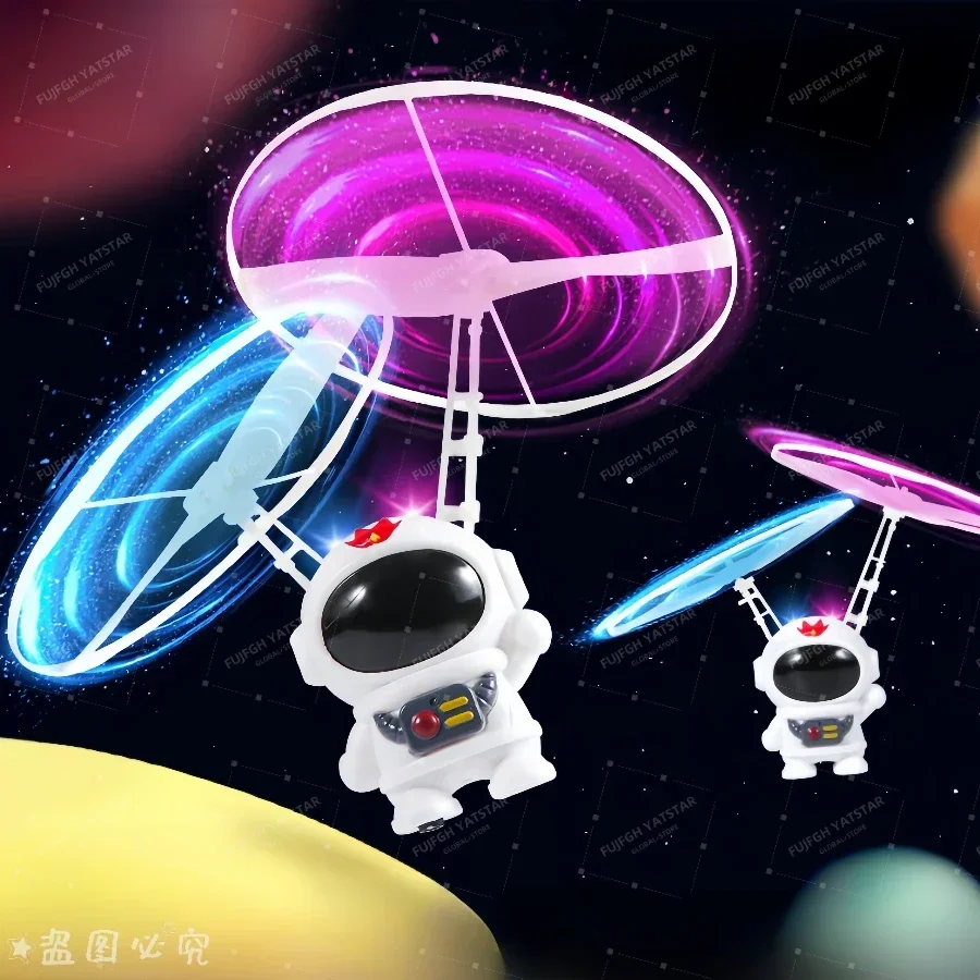 Креативный мини-астронавт Дрон мультяшный космический Летающий Робот Игрушки с