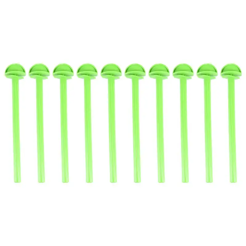 

10 Pcs Bird Standing Stick Parrot Standing Rack Plastic Bird Perch Platform Pet Bird Supplies Bird Cage Accessories