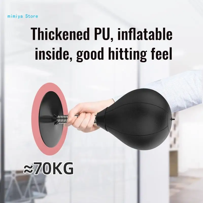 pipi Boxing Speed ​​Ball форма груши боксерская груша из искусственной кожи швабра