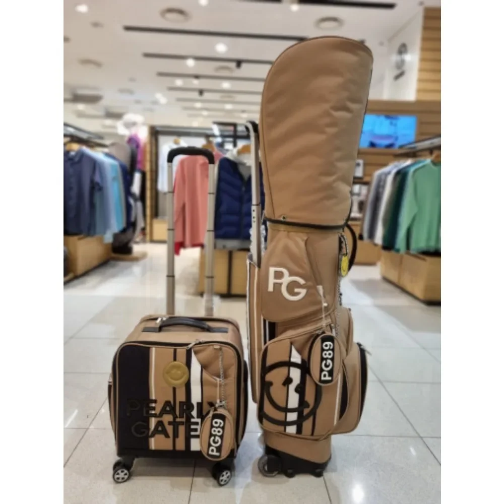 

Golf Bag 89 Logo Caddie bag +Carrier Bag Set Pull Golf Standard Bag Carry A Handbag 1C1CBG651 BG Fashion High Quality 골프 가방