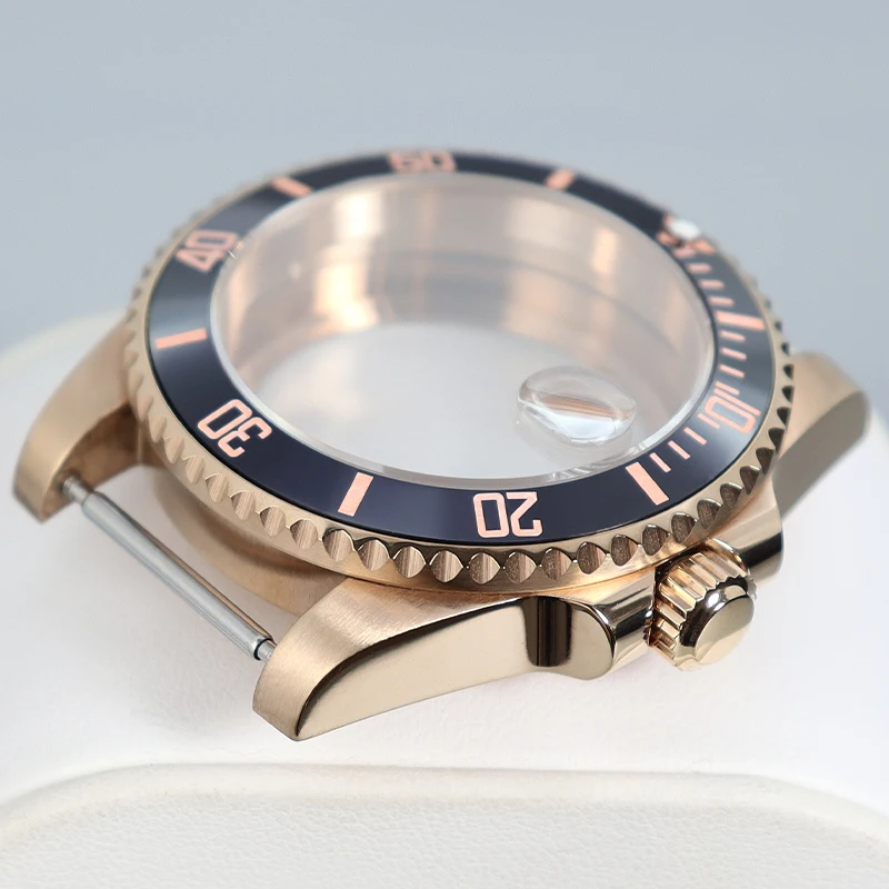 Корпус часов Ms. 40 мм с сапфировым стеклом аксессуары для NH35 NH36/34 8215 2824 механизм