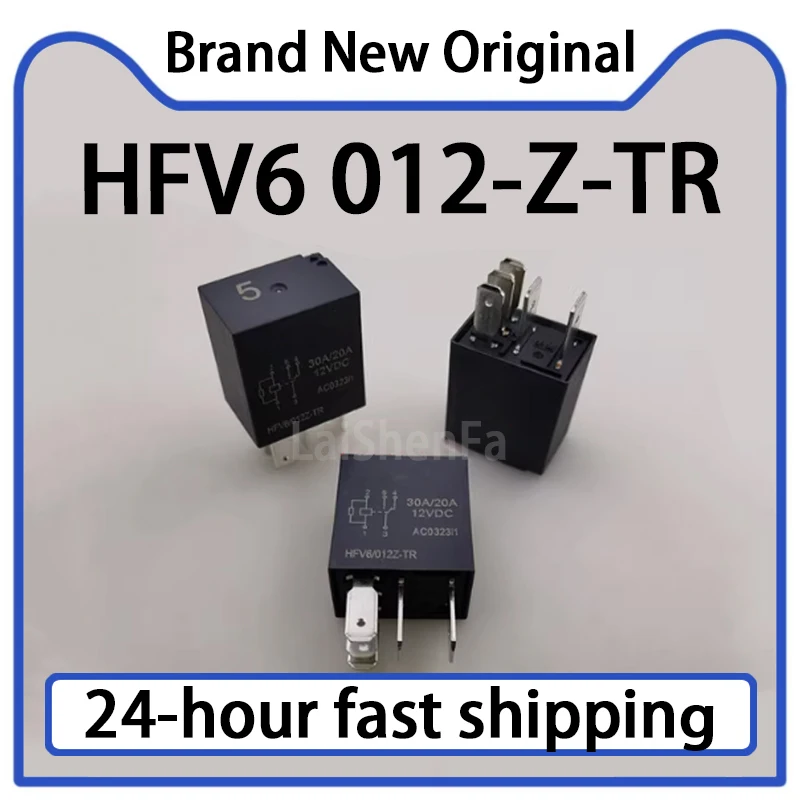 Фото 5 шт. автомобильных реле HFV6-G 012HT-R HFV6 012-Z-TR в наличии №2