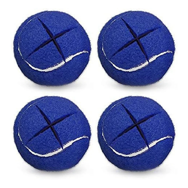 

Теннисные мячи для ходунков, 4 шт., теннисные мячи премиум-класса для мебели, для ног и твердой защиты пола, прочные