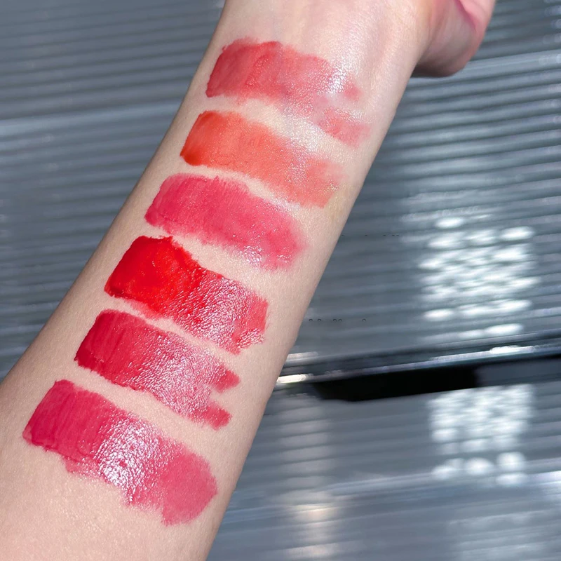 Herorange Hr557 Блеск Для Губ Heart Tide Красочная Зеркальная Отделка Светлая Эмалированная