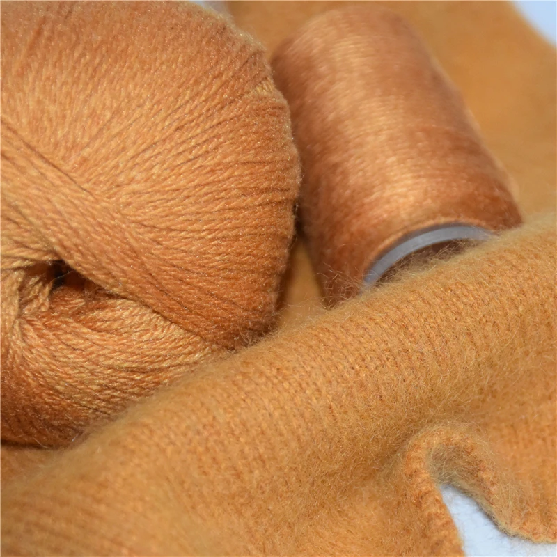 Чистый оригинальный вязаный крючком кашемир ручной вязки шерстяной шарф детский