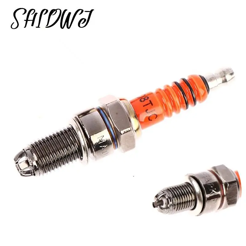 1 шт. высокопроизводительная Свеча зажигания для мотоцикла 10 мм D8TJC для 50CC-150CC для Atv GY6 50cc 110cc 125cc 150cc Свеча зажигания для мотоцикла