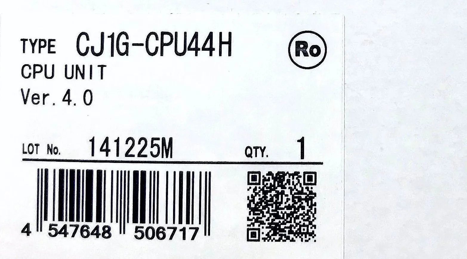 

New original CJ1G-CPU44H