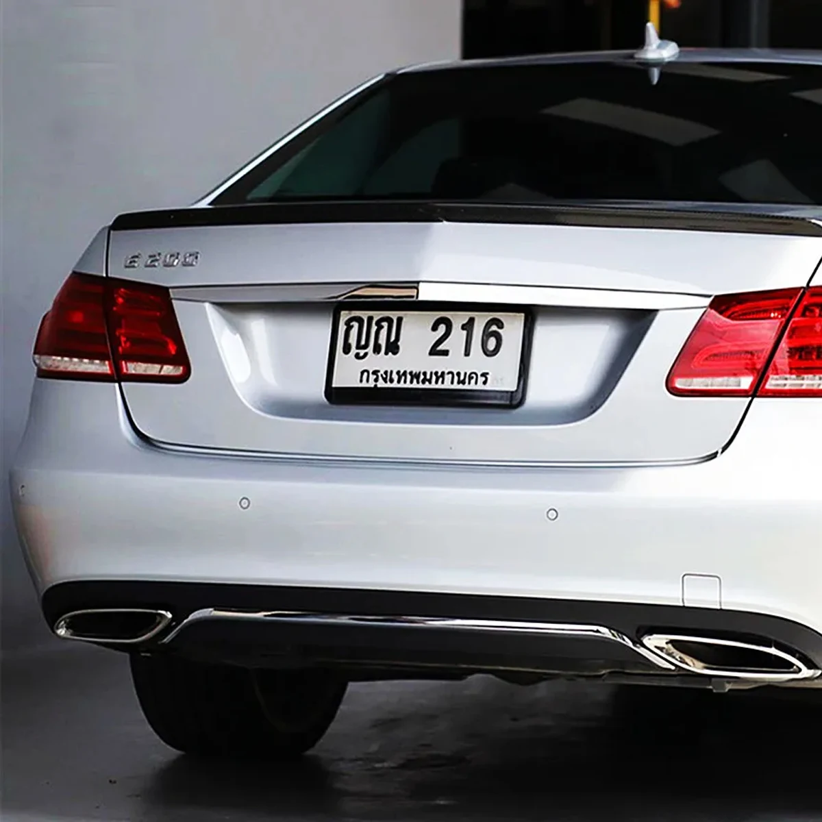 Для Mercedes Benz E-Class W212 180 200 260 300 320 4 двери Задняя Крышка багажника Ducktail губа спойлер