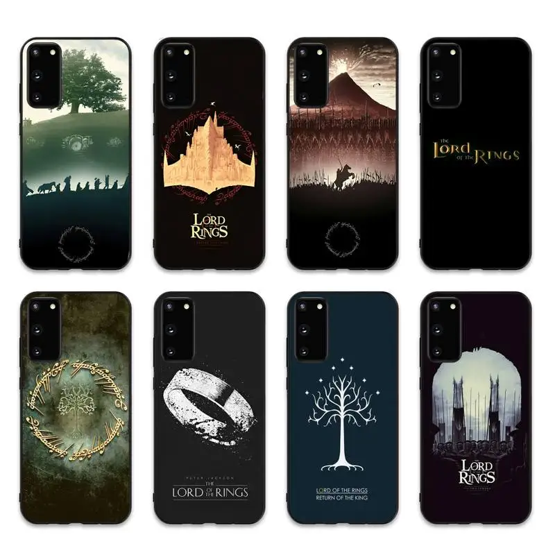

T-The L-Lords of the R-Rings Phone Case for Samsung S10 21 20 9 8 plus lite S20 UlTRA 7edge