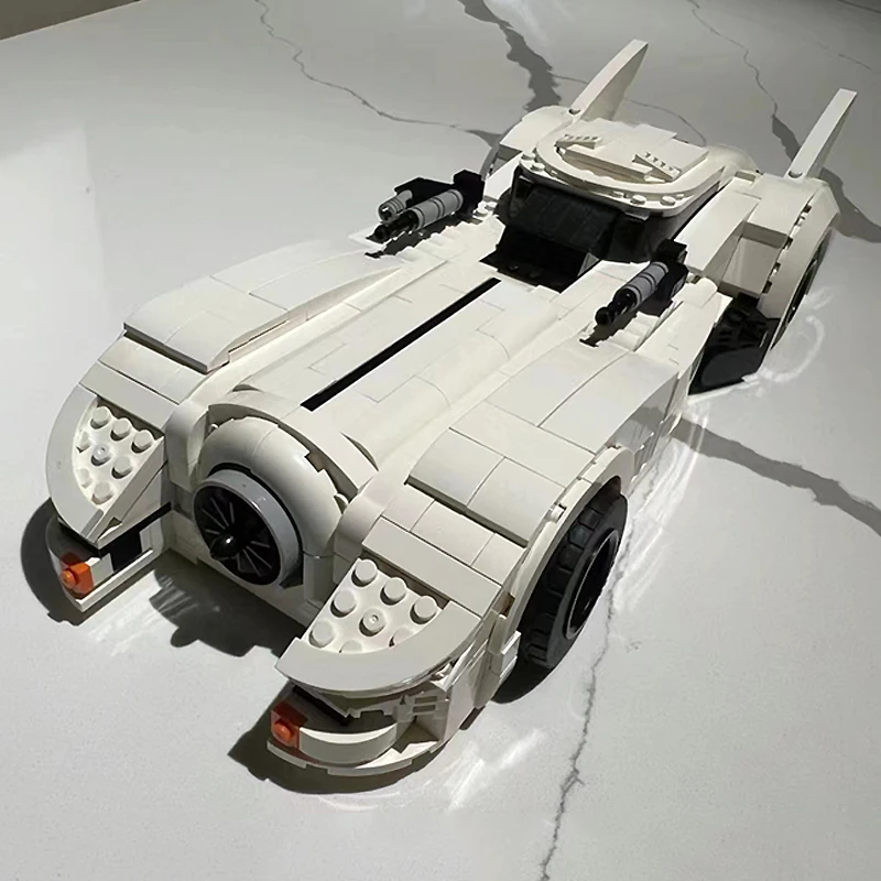 1254 шт. MOC-87660 Технический белый супер спортивный автомобиль 10 в 1 совместимый с 10295