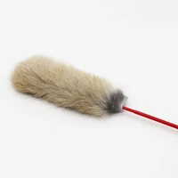 cat toy pet cat toy fake hair fault fur teaser wand toy teasers for cat play fun stick cat accessories toys for cats