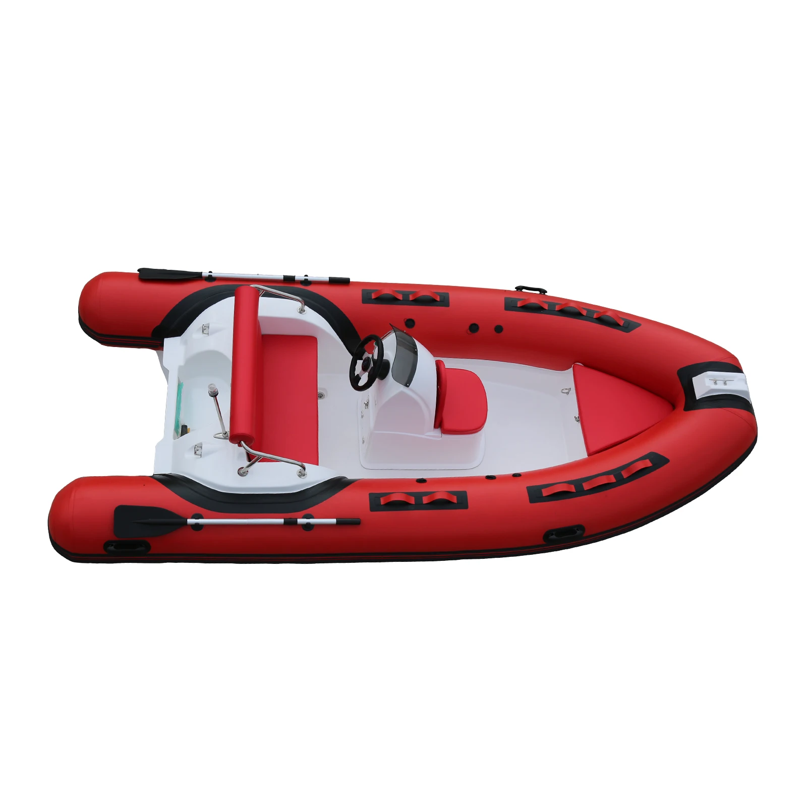 CE Хорошая 4 3-метровая надувная рыбацкая лодка из стекловолокна с подвесным