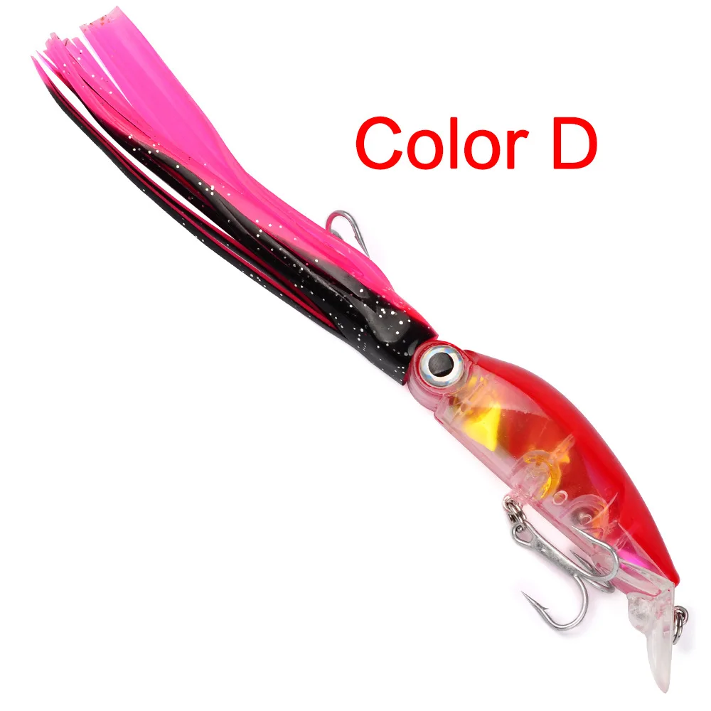 1pcs Hard Fishing Lure Fish Bait 18g Squid High Carbon Steel Hook Octopus Crank For Artificial Tuna Sea Allure Tool images - 6