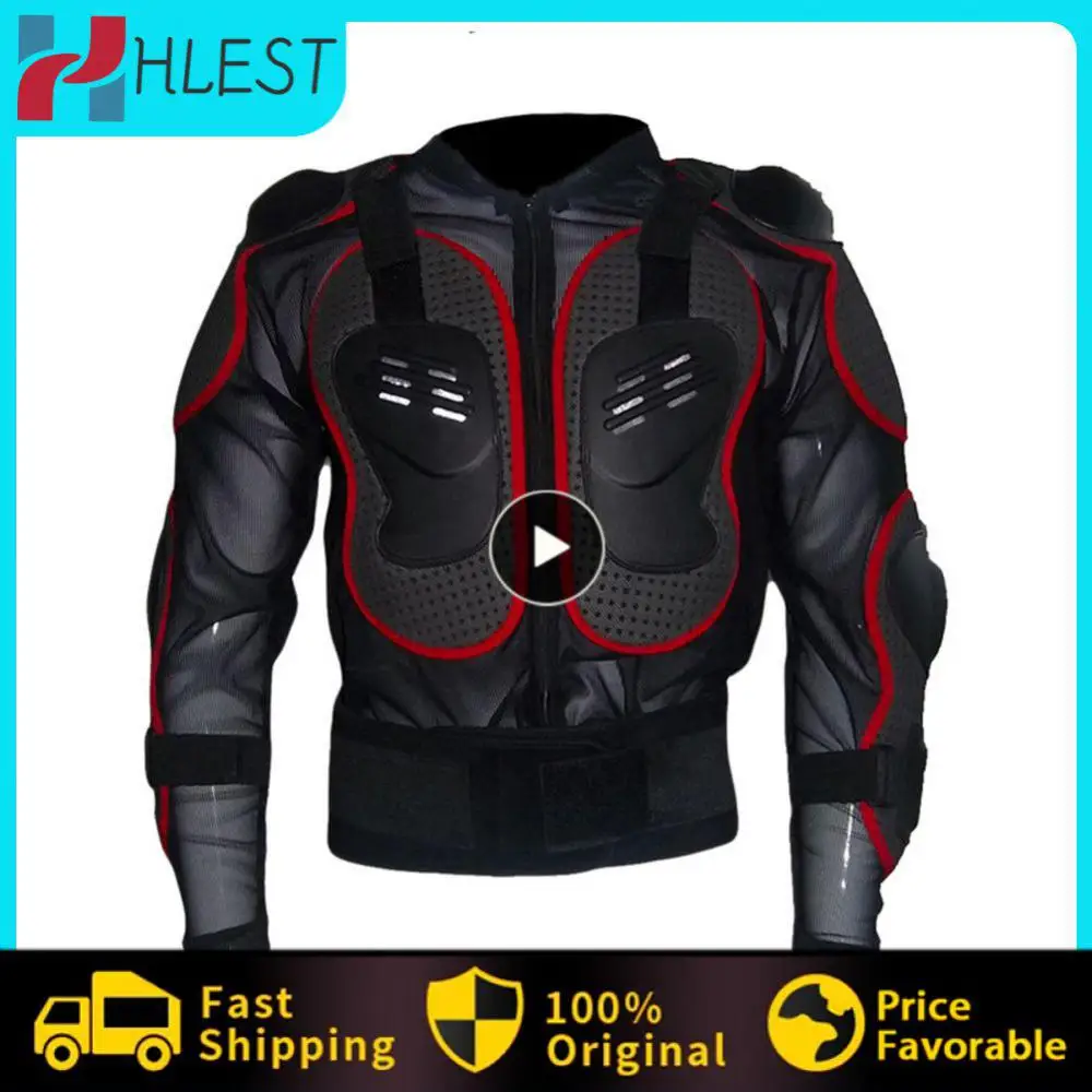 

Pvc Armour Motorcycle Armor Protector Universal Motocross Durable Wear-resistant Outdoor Knight Racing Coat Black Nylon