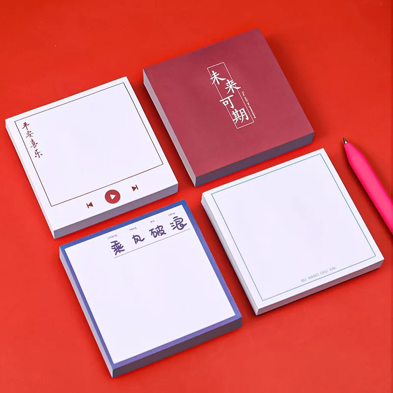 

Creative Post-it Note Student Inspirational Text Message Note Note Paper Small Book Memo Pads Notepads Stationery Note Cute