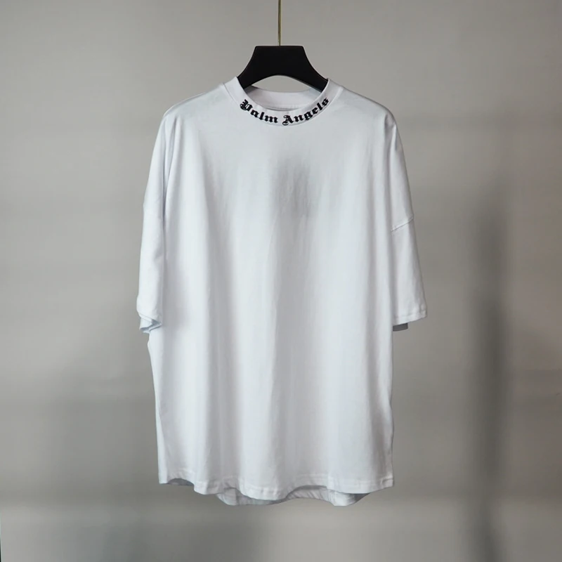 Palm Angels Футболка с круглым вырезом и коротким рукавом летучая мышь |